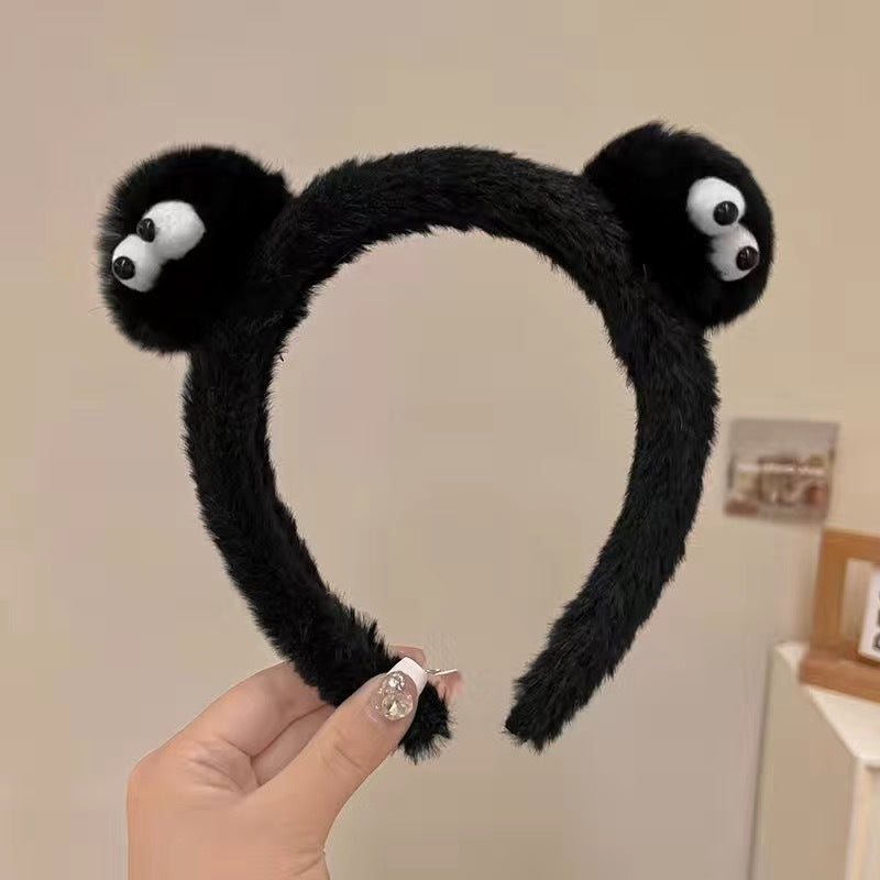 Cute Face Wash Hair Bands Female Cartoon Headwear Hair Band Headband Apply - happyshop365247