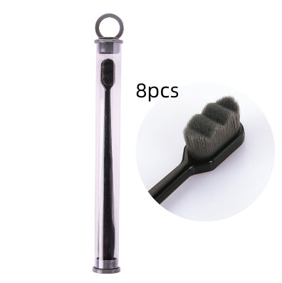 Ultra-fine Toothbrush Super Soft Bristle Deep Cleaning Brush Portable For Oral Care Tools Teeth Care Oral Cleaning Travel - happyshop365247