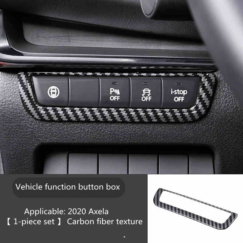 Mazda 3 Angkesaila modified interior carbon fiber decoration