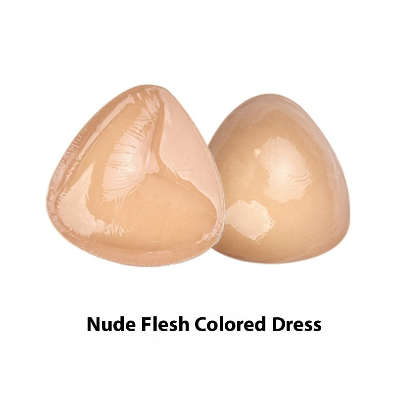Double Sided Adhesive Sticky Bra Inserts Push Up Thick Sponge Breast Lift Pads Women Swimsuit Bikini Cup Enhancer - happyshop365247