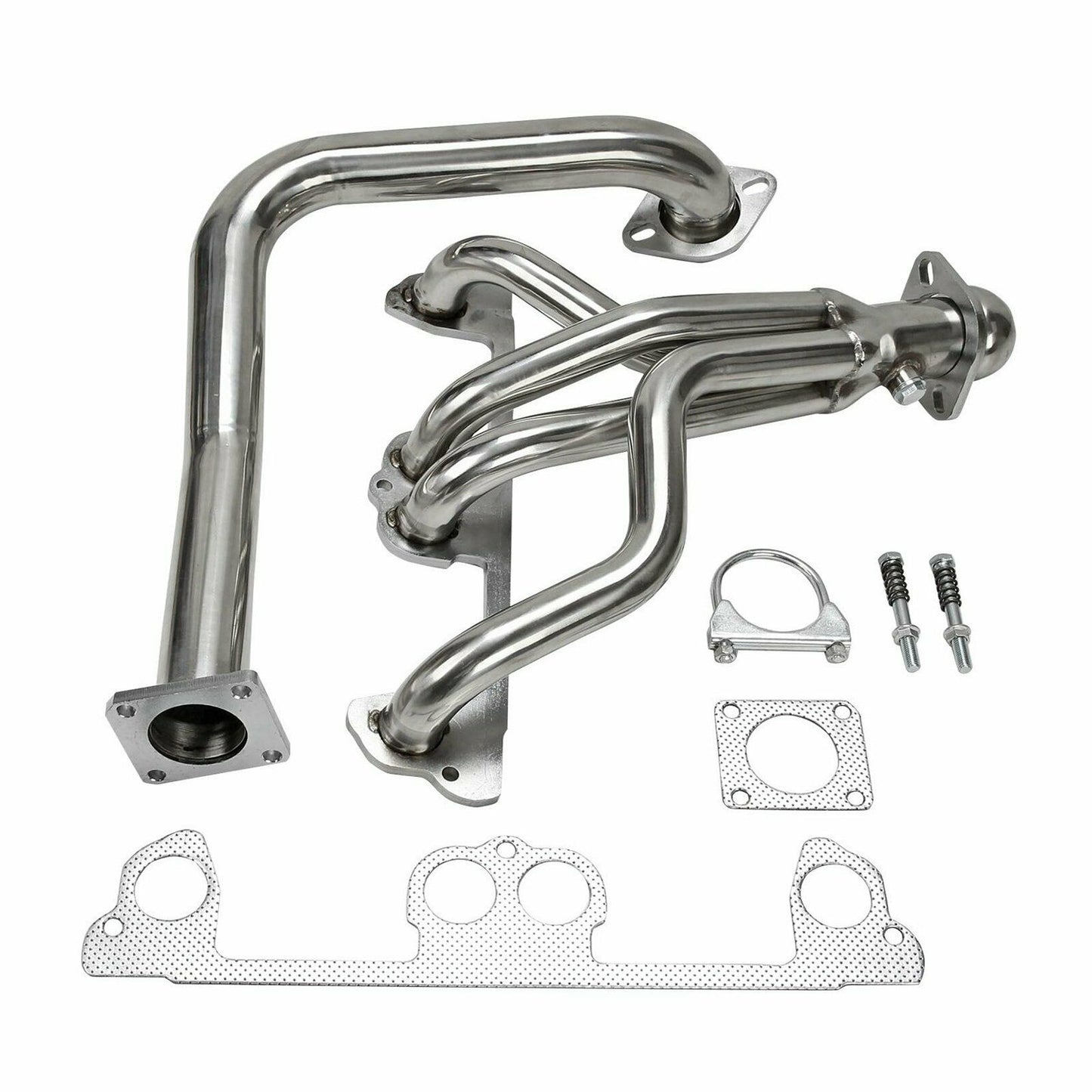 J.eep Wrangler YJ 1991-1995 2.5L L4 Exhaust Manifold Header W&Downpip Ban The Sale Of Amazon&Temu