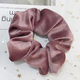Flannel Hair Tie Hair Rope Amazon Velvet Fashion Ponytail Hair Accessories - happyshop365247