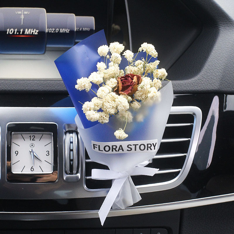 Dried Flower Car Air Outlet Air Conditioner Perfume Aromatherapy Pieces