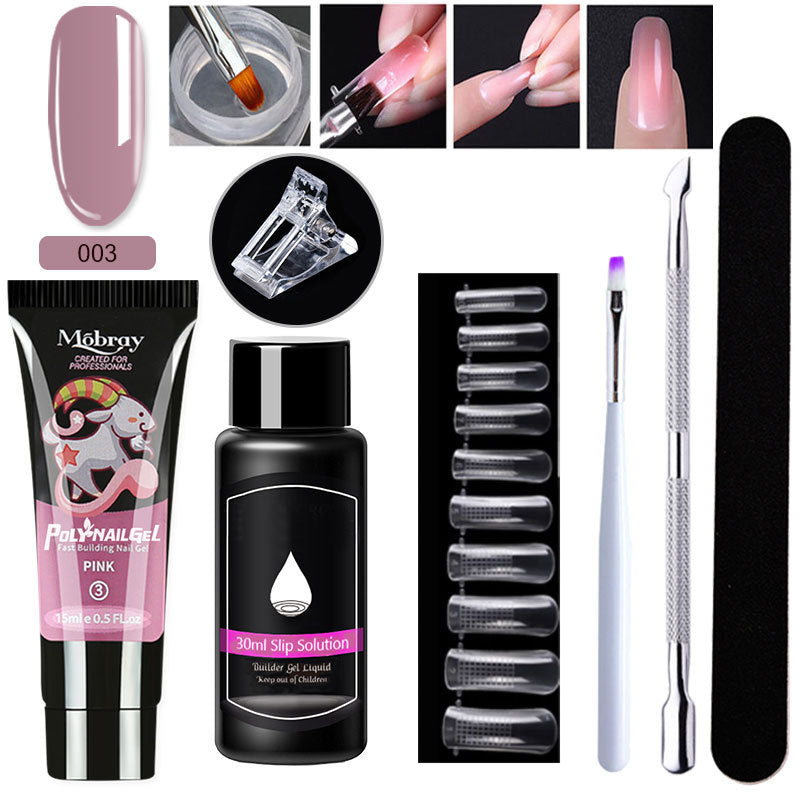 7-Piece Nail Art Crystal Extender Set - happyshop365247