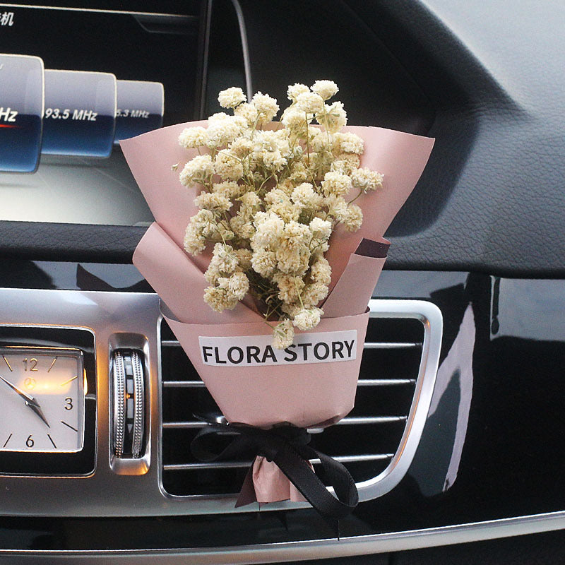 Dried Flower Car Air Outlet Air Conditioner Perfume Aromatherapy Pieces