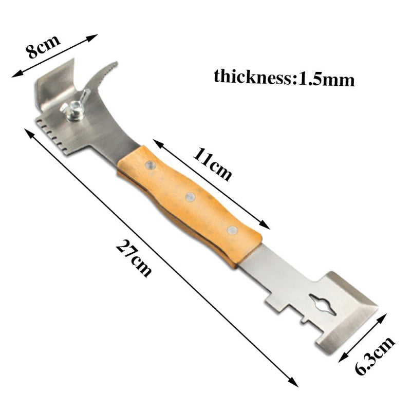 Multifunction Beekeeping Claw Bee Hive Tool Thumb Type Cut Honey