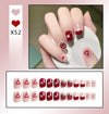 French Worn Removable Nails And Diamonds - happyshop365247