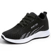 Spring and Autumn flat-bottomed woven mesh shoes for women's casual soft soles and lightweight running shoes