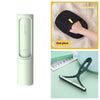 2-1 Reusable Pet Hair Remover Brush Lint Roller Portable Effective Self Cleaning Tool for Cat Dog Fur Hair Dust Removal Brush - happyshop365247