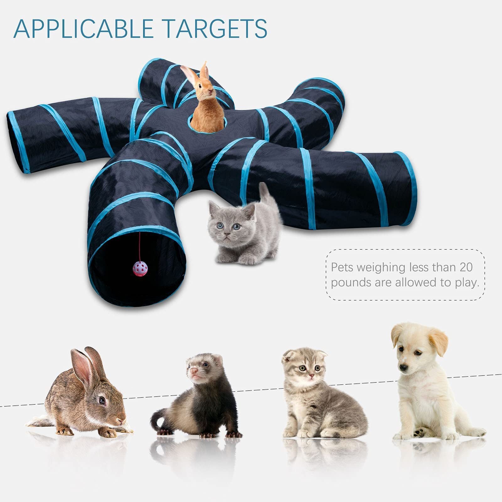 Tree Pattern Tunnel Pet Zhiyi Cat Toy Pets Supplies Dog Toys - happyshop365247