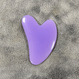 Resin Beeswax Heart-shaped Gu Sha Facial Scraping Sheet For Beauty Salon - happyshop365247