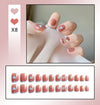 French Worn Removable Nails And Diamonds - happyshop365247
