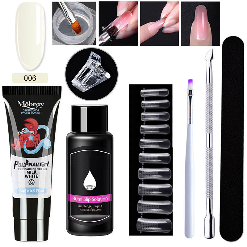 7-Piece Nail Art Crystal Extender Set - happyshop365247