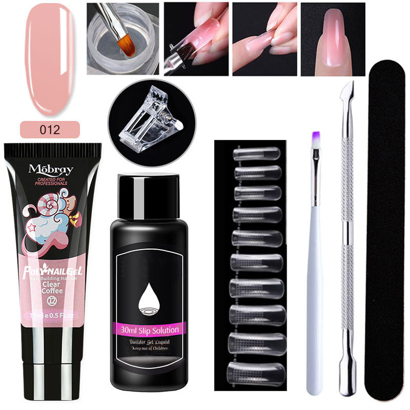 7-Piece Nail Art Crystal Extender Set - happyshop365247
