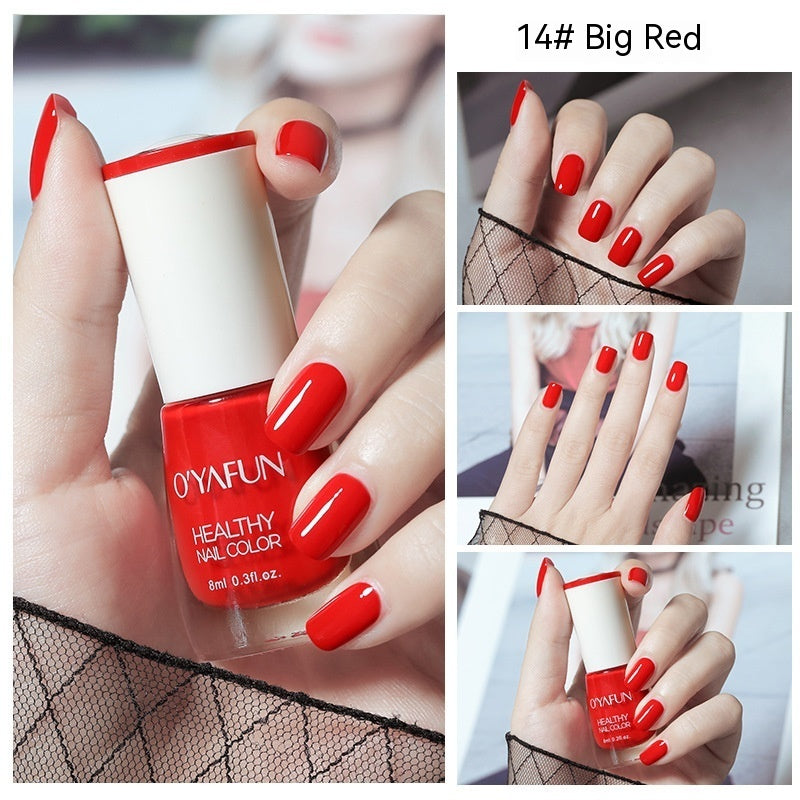 Nail Polish New Water-based Long-lasting Quick-drying Transparent - happyshop365247