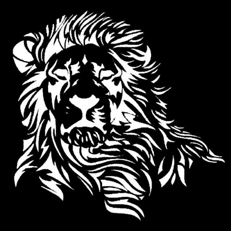 Lion Bumper Stickers African Animal Lion Car Window Glass Car Sticker