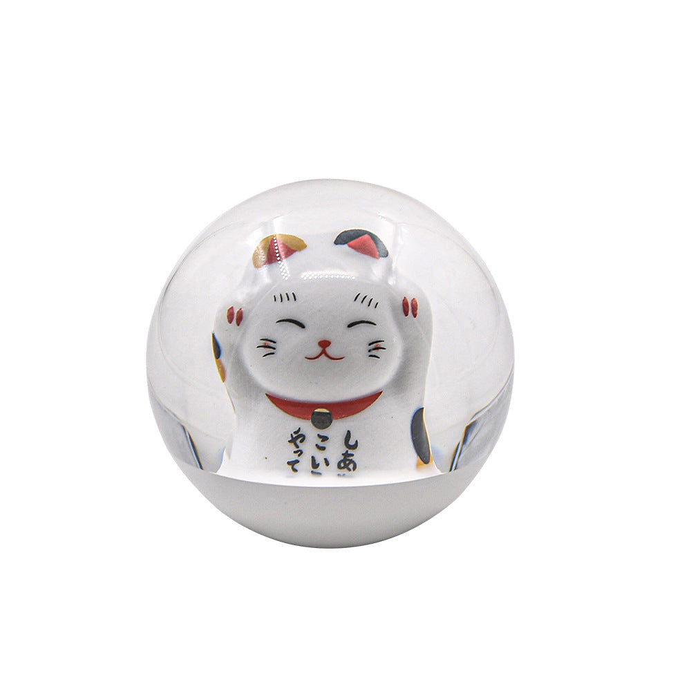 Car Modification Fittings JDM Cat Lucky Cat Gear Head