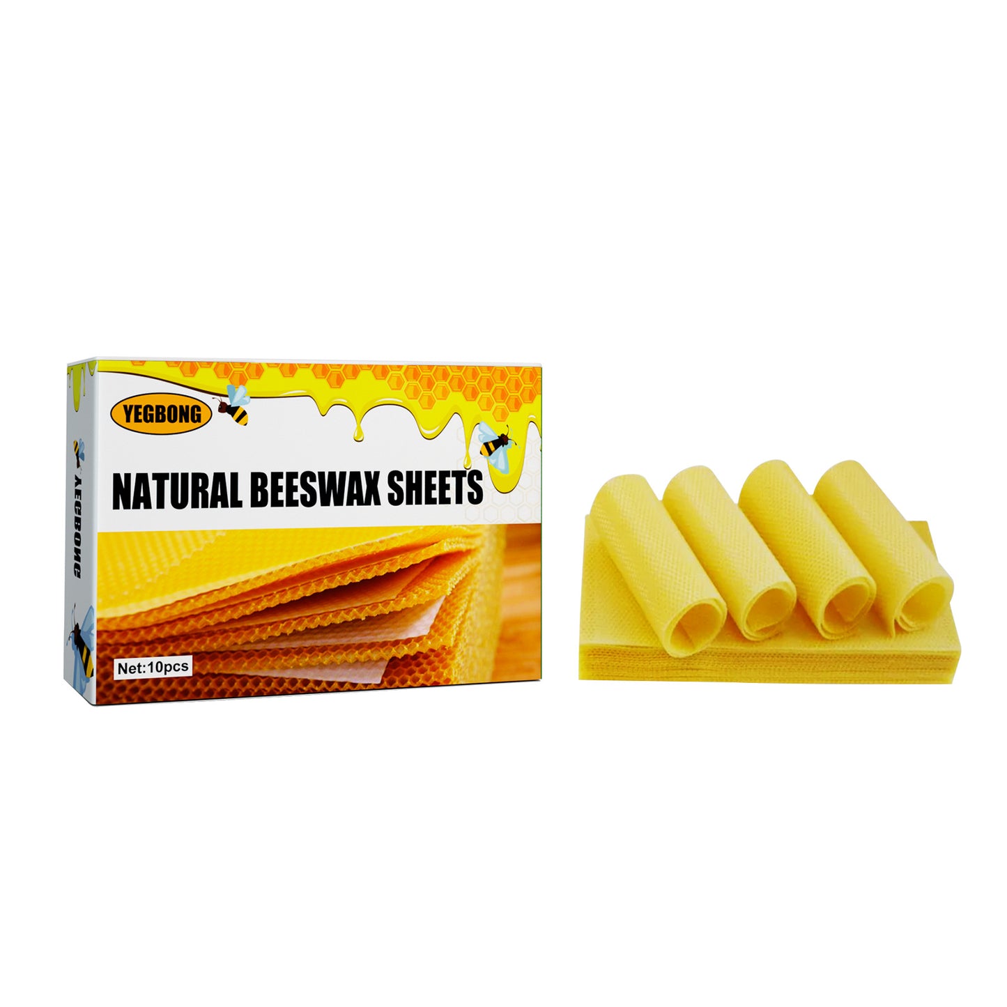 Natural Beeswax Sheets Excellent Deep Room Nest Honey Hive Frame Pieces