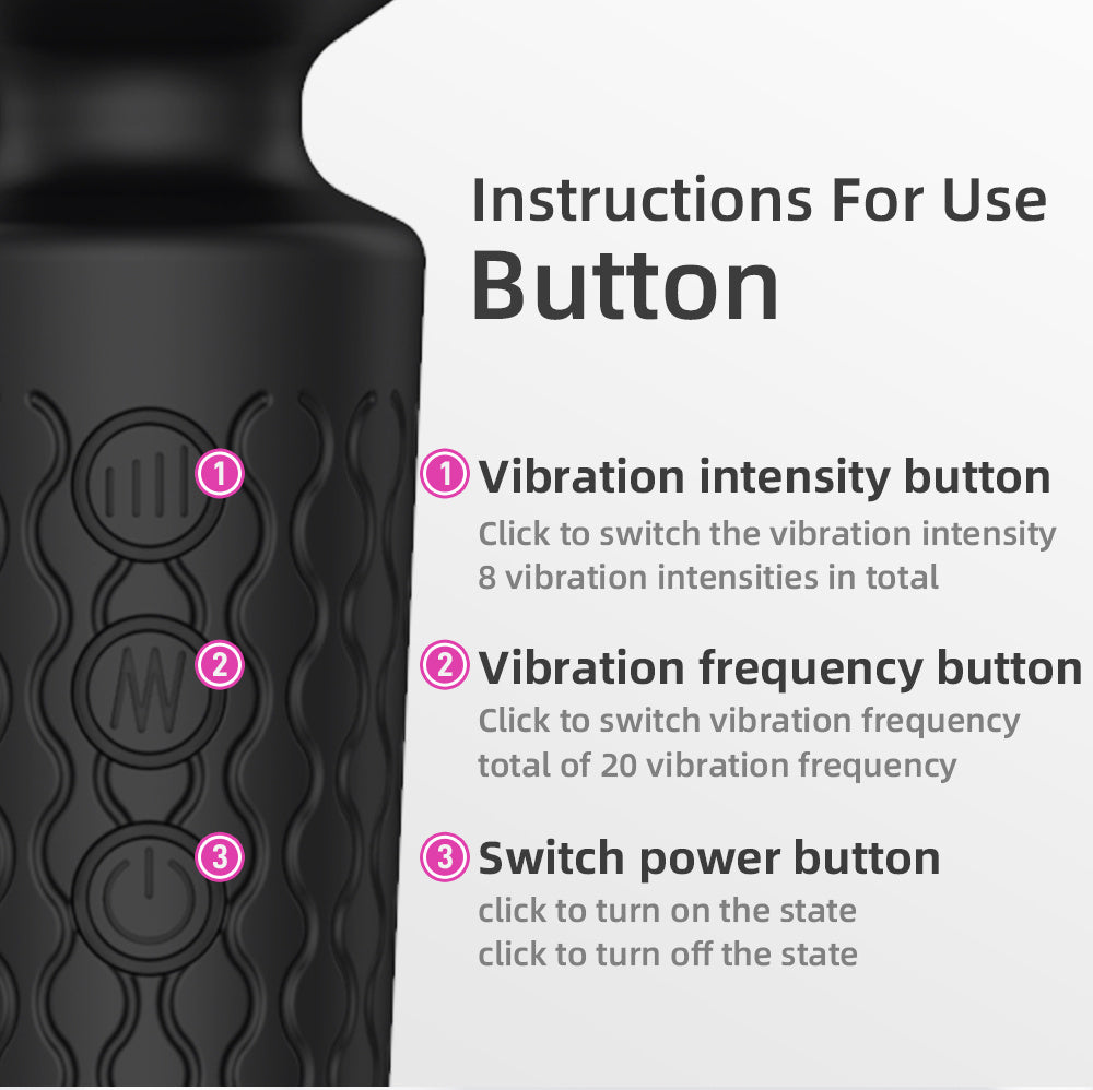 AV Magic Wand Vibrators Clitoris Stimulator Masturbators Dildo Erotic Toys For Adults 18 Powerful Vibrators Toys For Woman - happyshop365247