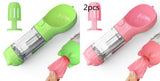 Pet Water Bottle Feeder Bowl Garbage Bag Storage Portable Pet Outdoor Travel 3 In 1 Dog Water Bottle - happyshop365247