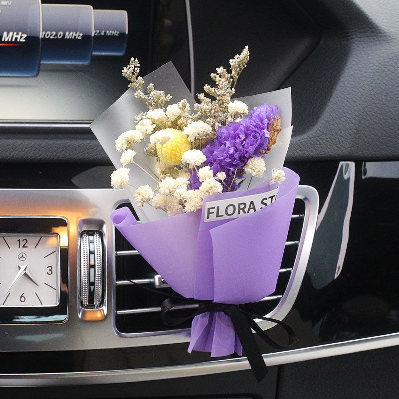 Dried Flower Car Air Outlet Air Conditioner Perfume Aromatherapy Pieces