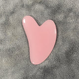 Resin Beeswax Heart-shaped Gu Sha Facial Scraping Sheet For Beauty Salon - happyshop365247