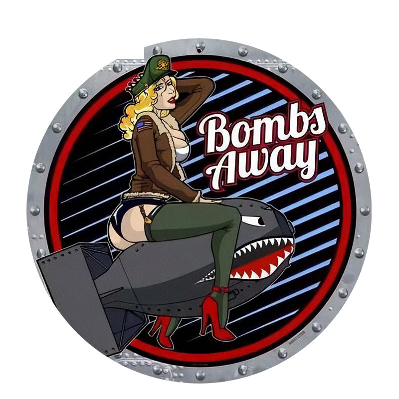 3D Sexy Girl Knuckle Motorcycle Decals