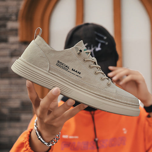 Men's Casual And Lightweight Breathable Comfortable Board Shoes - happyshop365247