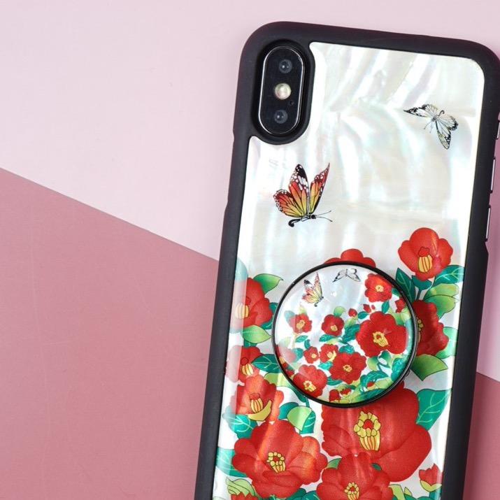 COVERFRIENDS PopGrip <Camellia> Korean Traditional Patterns - happyshop365247