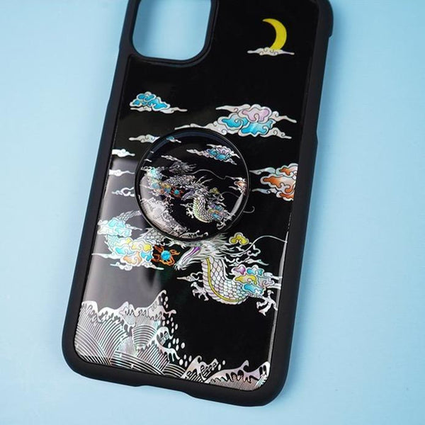 COVERFRIENDS PopGrip <Dragon> Korean Traditional Patterns