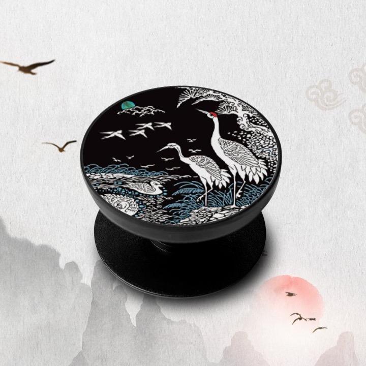 COVERFRIENDS PopGrip <TWIN CRANES> Korean Traditional Patterns - happyshop365247