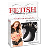 Fetish Fantasy Designer Metal Handcuffs - Black