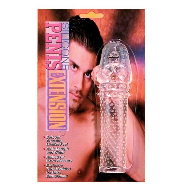 Silicone Penis Extension Clear - happyshop365247