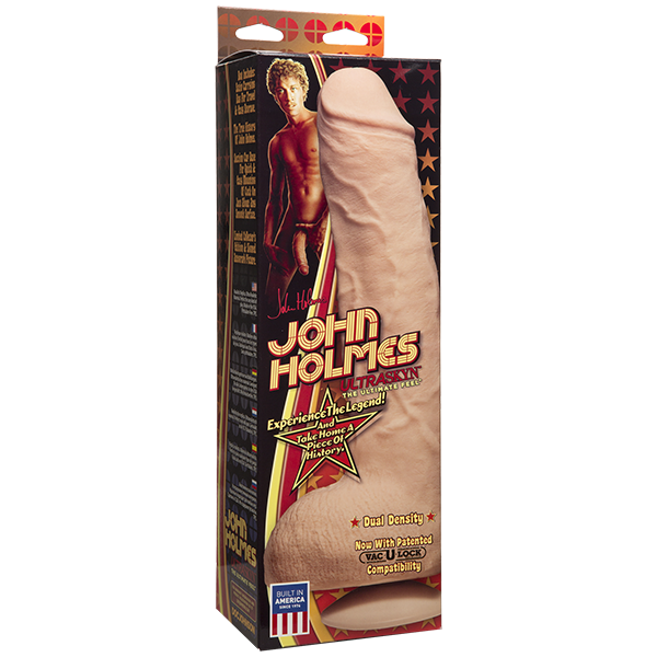 John Holmes Realistic C*ck 12 Inch - Beige - happyshop365247