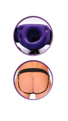 For Him Or Her Hollow Strap On Purple - happyshop365247