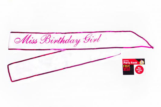 Miss Birthday Girl Sash - happyshop365247