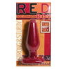 Red Boy Medium Butt Plug Red - happyshop365247