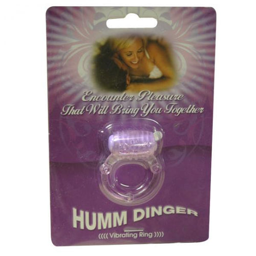 Humm Dinger Dual Vibrating Cock Ring (purple) - happyshop365247