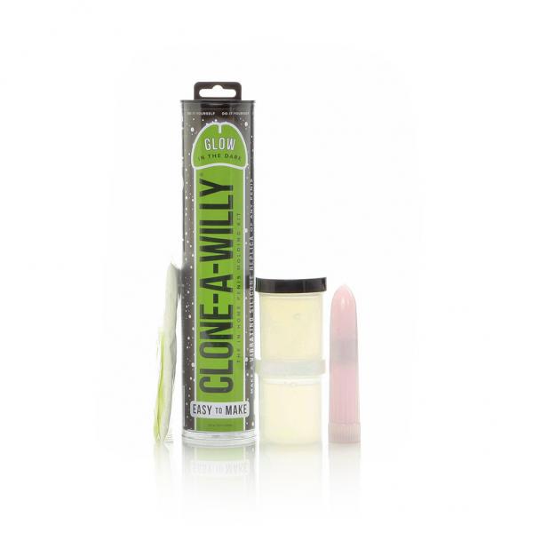 Clone A Willy Kit Vibrating Dildo Mold - Glow In The Dark - happyshop365247
