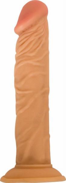 All American Whopper 7 inches Vibrating Dong Beige - happyshop365247