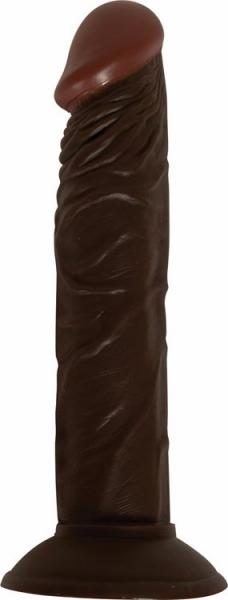 All American Whopper Vibrating 8 Inches Dildo Brown - happyshop365247