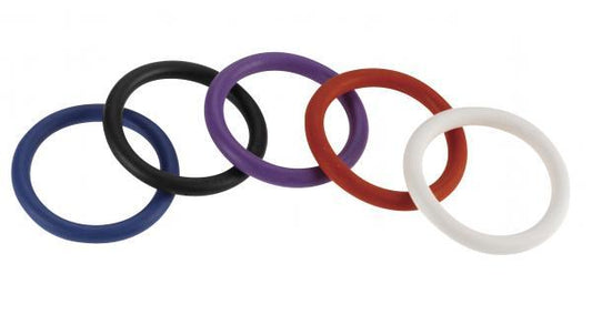 Spartacus Nitrile Cock Rings 5 Pack 1.5 inches - happyshop365247