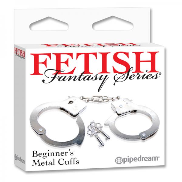 Fetish Fantasy Beginners Metal Cuffs - happyshop365247