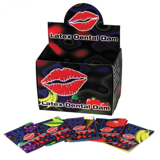 Lixx Flavored Dental Dam Assorted Flavors 100 Count - happyshop365247