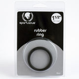 Spartacus Rubber Cock Ring 1.5in. (black) - happyshop365247