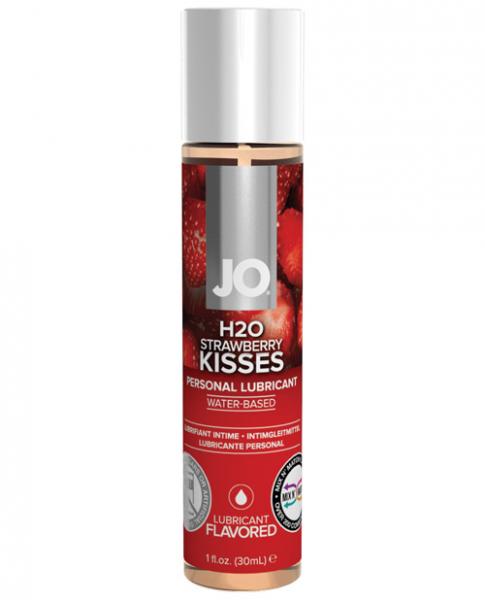 System JO H2O Flavored Lubricant Strawberry Kiss 1oz - happyshop365247