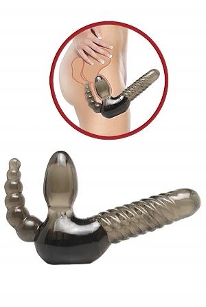 Fetish Fantasy Strapless Strap On With Anal Stimulator - happyshop365247