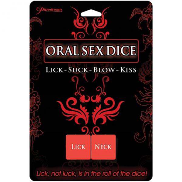 Oral Sex Dice (lick-suck-blow-kiss) - happyshop365247