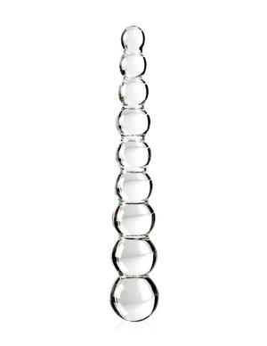 Icicles No 2 Glass Anal Beads Clear - happyshop365247