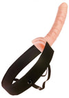 Fetish Fantasy 10 inches Hollow Strap On Beige - happyshop365247